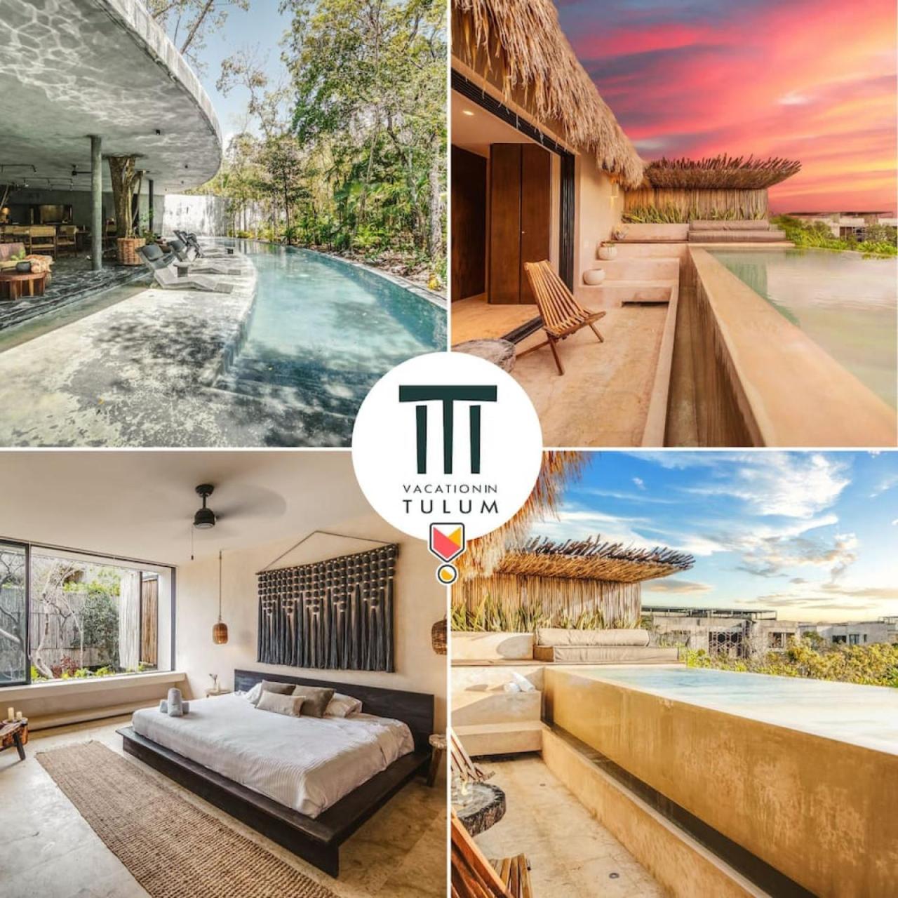 Maison d'hôtes Panoramic 3br Ph With Private Pool Tulum